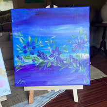 Load image into Gallery viewer, Purple Underwater Garden # 2- Original artwork signed by artist
