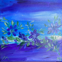 Load image into Gallery viewer, Purple Underwater Garden # 2- Original artwork signed by artist
